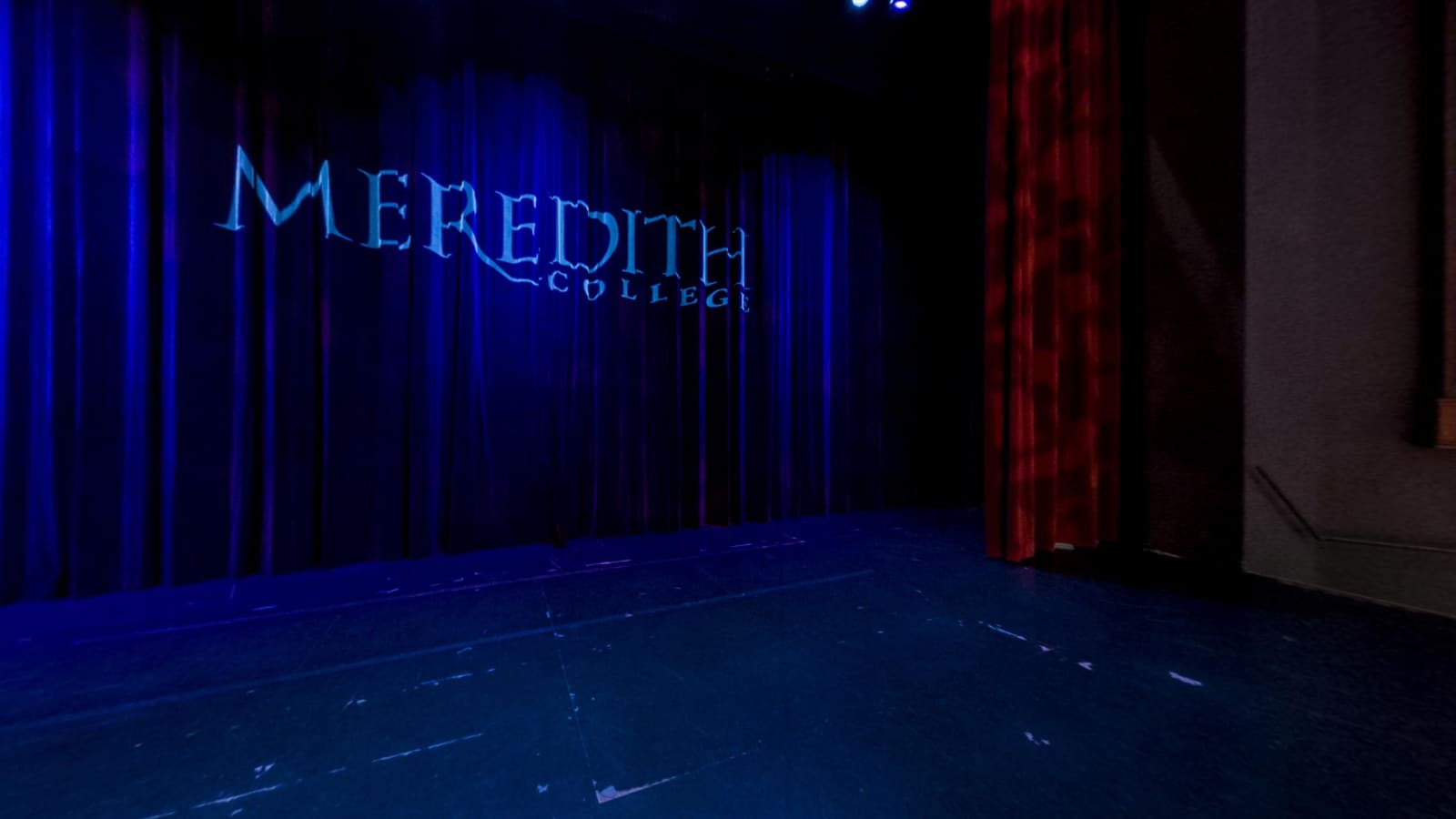360° view of Jones Auditorium at Meredith College